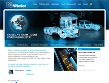 Tablet Screenshot of nitator.se